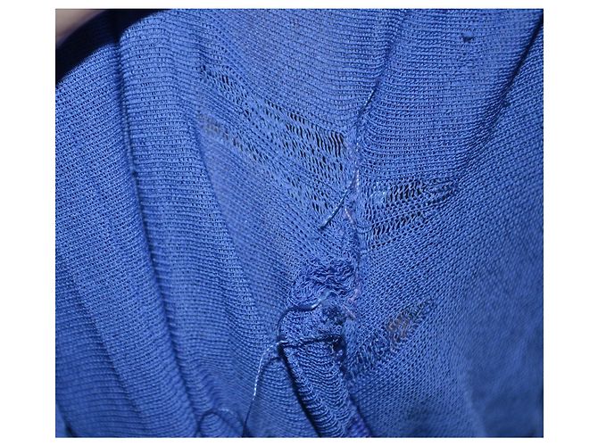 Abito midi Alberta Ferretti blu viola viscosa Viola scuro - vista 5