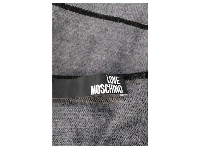 Moschino Graues Wollkleid - Ansicht 7