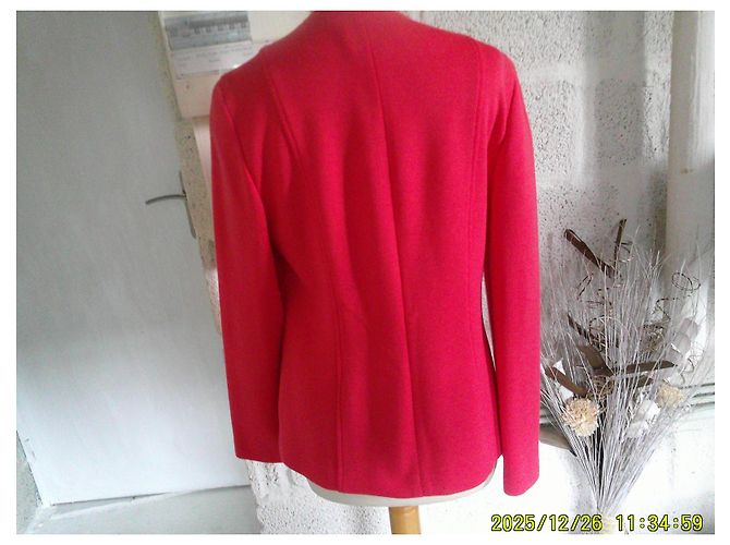 Luisa Spagnoli Wool Jacket Coral - view 5
