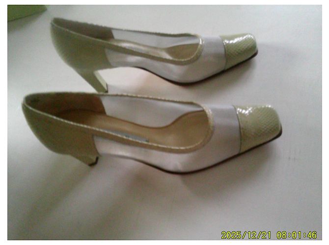 Autre Marque Moda Di Fausto Pumps Hellgrün Größe 36 - Ansicht 2