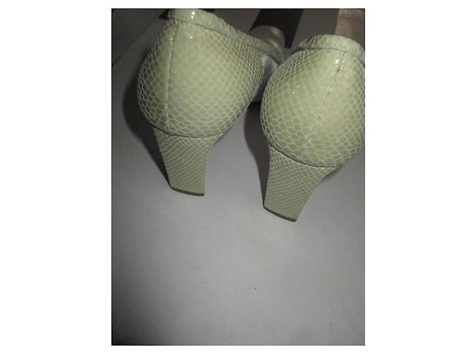 Autre Marque Moda Di Fausto Pumps Hellgrün Größe 36 - Ansicht 5
