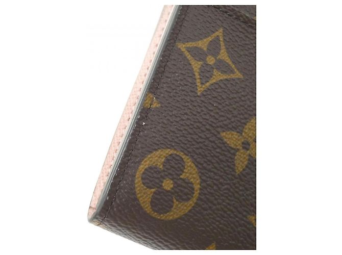 Portafoglio Sarah Monogram Louis Vuitton Marrone - vista 3