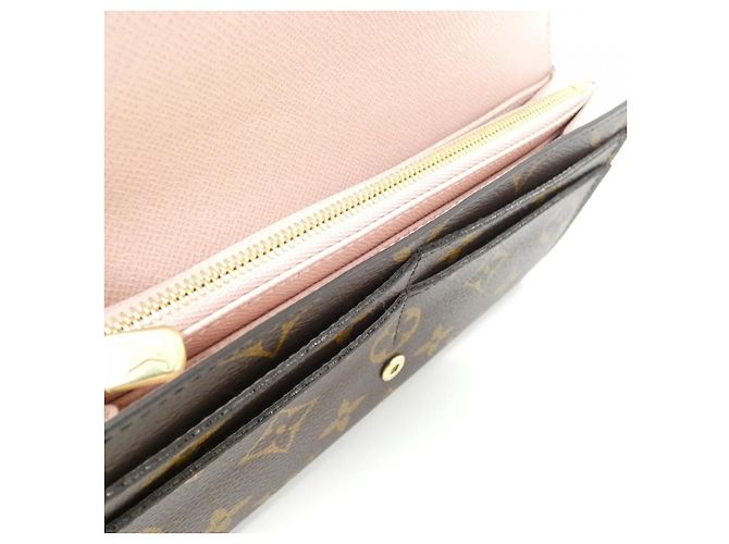 Portafoglio Sarah Monogram Louis Vuitton Marrone - vista 8
