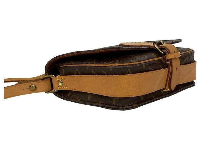 Borsa a Spalla Cartouchiere Monogram Louis Vuitton Metallico Bronzo - vista 8