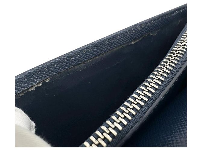 Portafoglio Lungo Epi Brazza NM di Louis Vuitton Blu - vista 10
