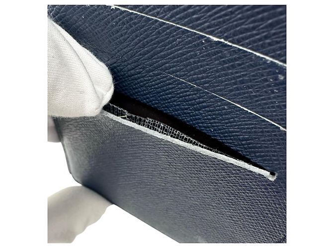 Portafoglio Lungo Epi Brazza NM di Louis Vuitton Blu - vista 9