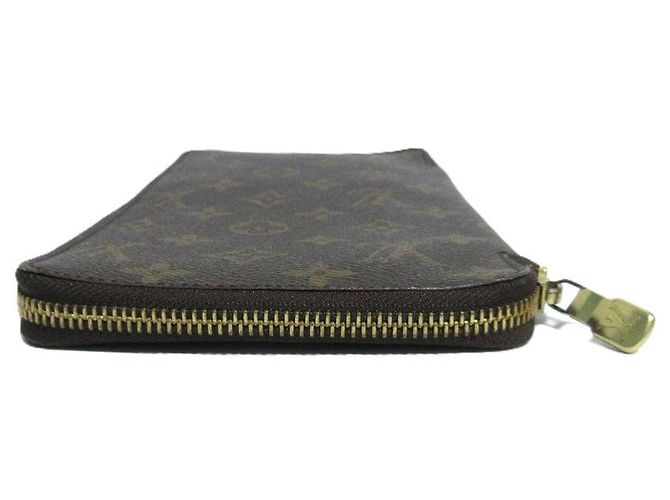Louis Vuitton Monogram Reise Organizer Lang Wallet Braun - Ansicht 3
