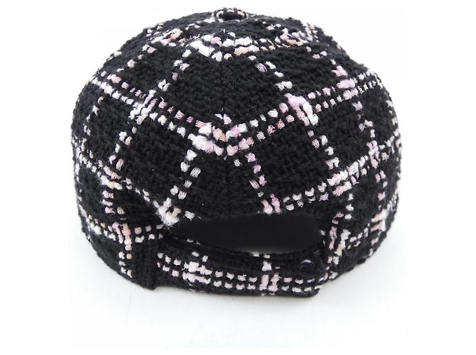 Gorra de algodón Chanel Negro - vista 4