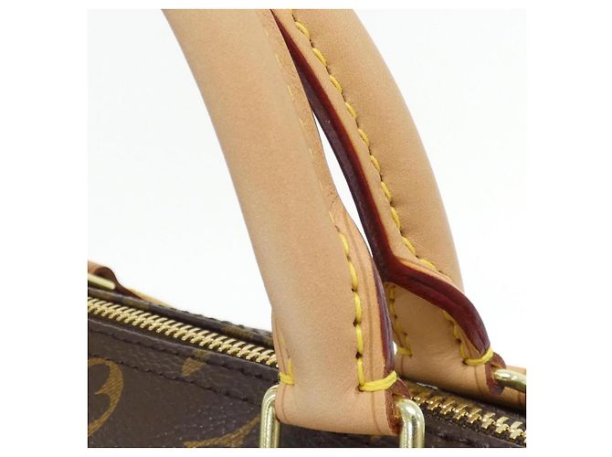 Borsa Boston Monogram Speedy Louis Vuitton Marrone - vista 4