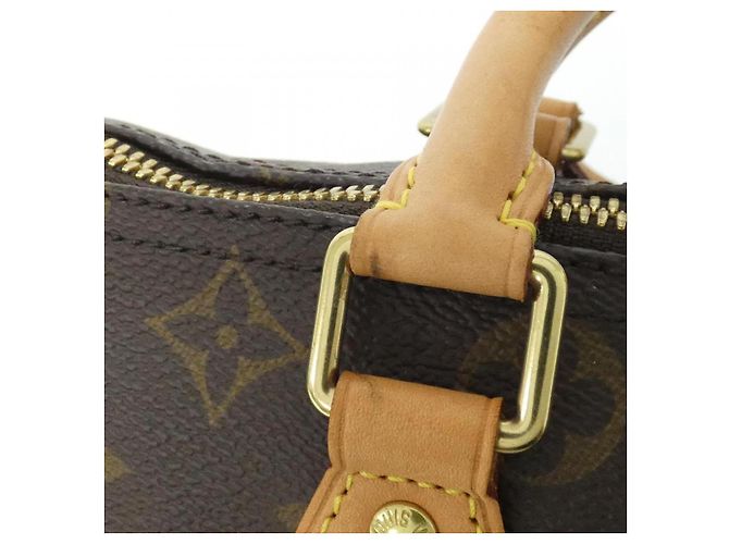 Borsa Boston Monogram Bandoulière Speedy Louis Vuitton Marrone - vista 7
