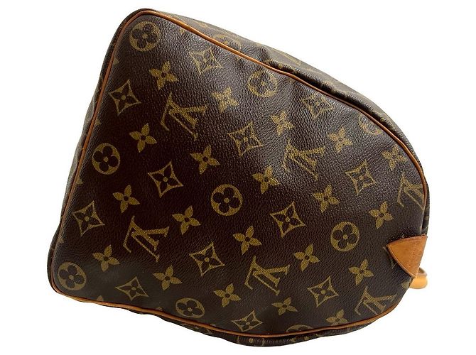 Borsa Boston in pelle Monogram Speedy di Louis Vuitton Marrone - vista 7