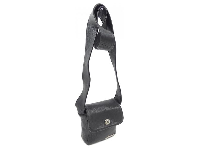 Borsa in pelle Chrome Hearts Nero - vista 2
