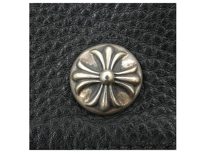 Borsa in pelle Chrome Hearts Nero - vista 7