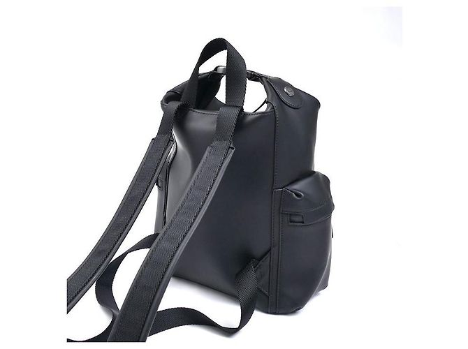 Autre Marque HUNTER Original Mini Topclip Rubber Backpack Black - view 2
