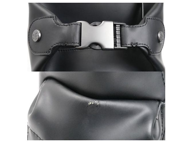 Autre Marque HUNTER Original Mini Topclip Rubber Backpack Black - view 5