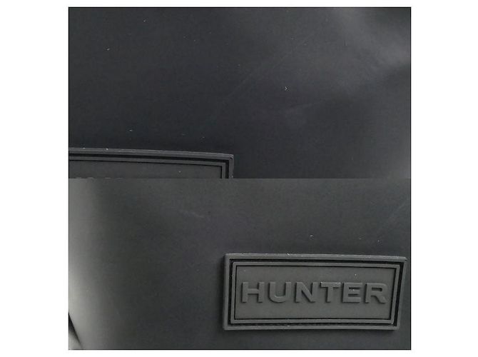 Autre Marque HUNTER Original Mini Topclip Rubber Backpack Black - view 7