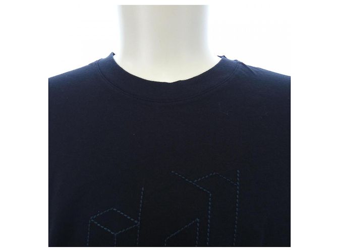 Hermès T-shirt Hermes Blu Blu navy - vista 5