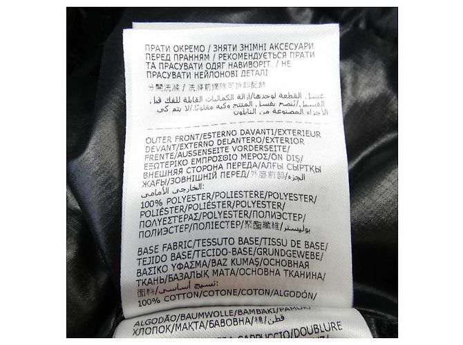 Chaqueta de plumón Moncler Negro - vista 3