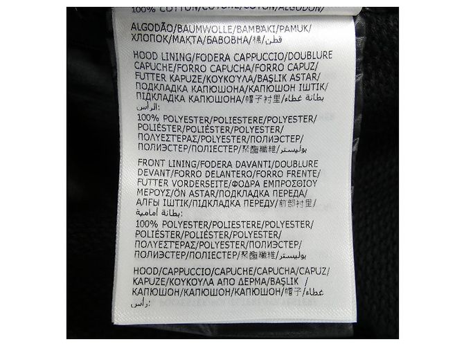 Chaqueta de plumón Moncler Negro - vista 4