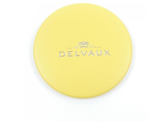 Borsa a tracolla in pelle di vitello Delvaux Tempete Giallo - vista 8