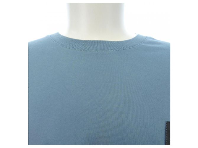 Hermès Camiseta de algodão Hermes Azul - vista 5
