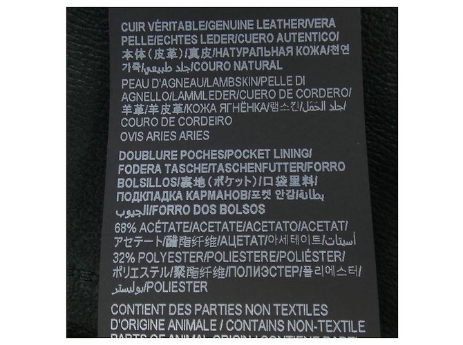 Yves Saint Laurent Pantalones de cuero Saint Laurent Verde - vista 3