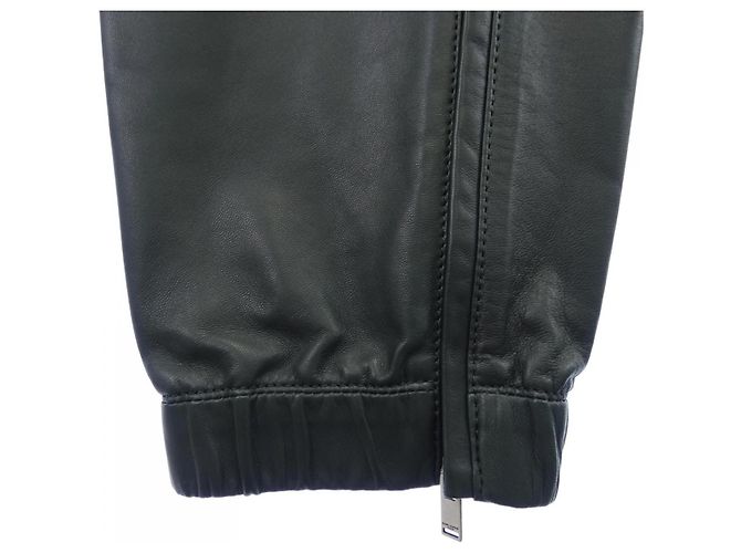 Yves Saint Laurent Pantalones de cuero Saint Laurent Verde - vista 5