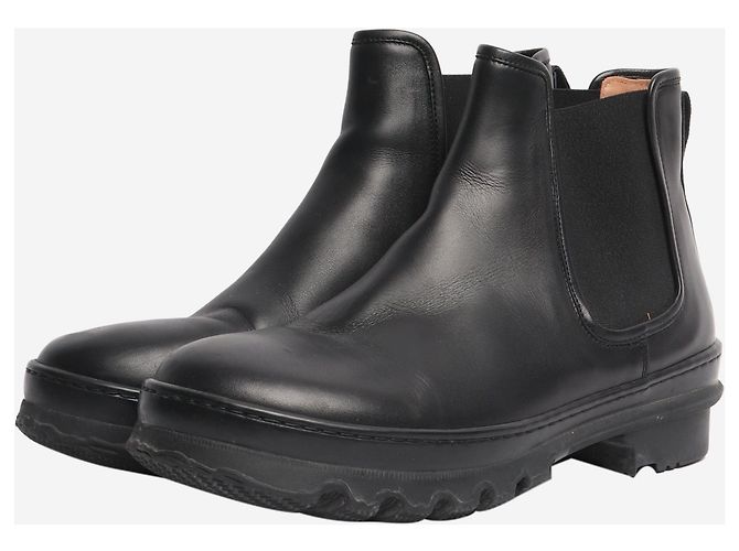 Autre Marque Botines Chelsea negros - talla EU 40 - vista 2