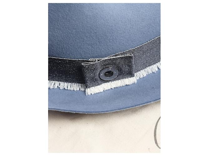 Loro Piana Cappello fedora blu - vista 7