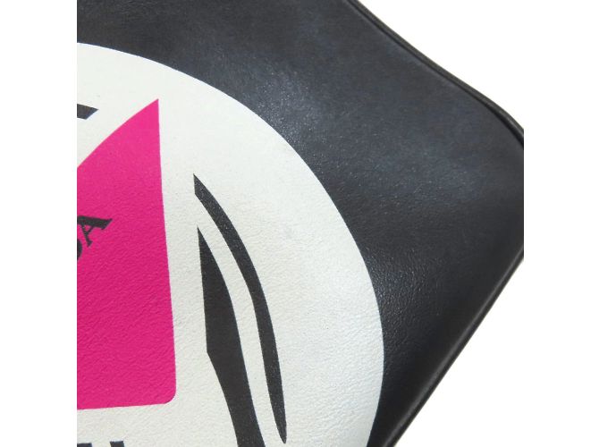 Borsa a Spalla Banana Prada in Pelle di Vitello per Donne Nero - vista 14
