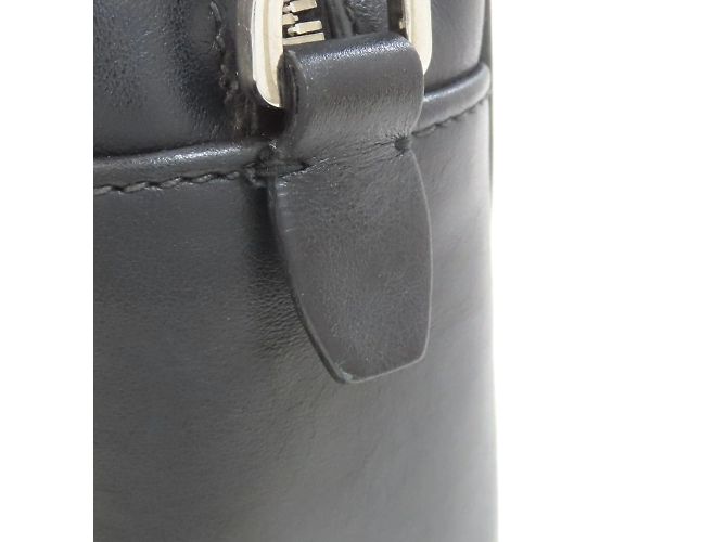 Borsa a Spalla Banana Prada in Pelle di Vitello per Donne Nero - vista 20