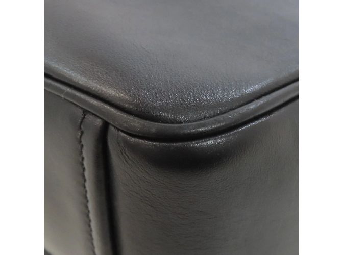 Borsa a Spalla Banana Prada in Pelle di Vitello per Donne Nero - vista 24