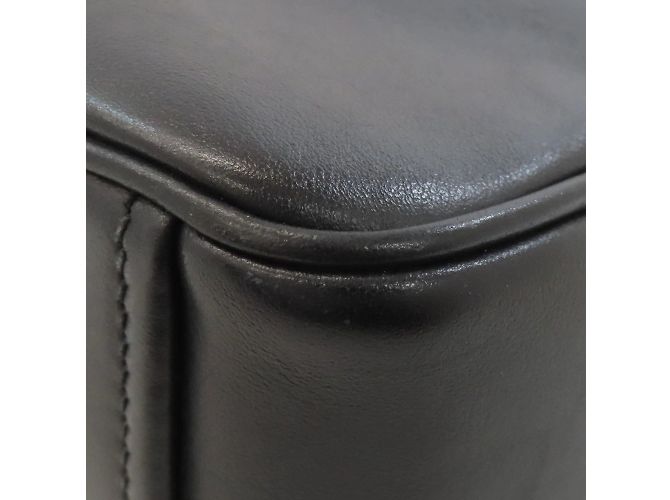 Borsa a Spalla Banana Prada in Pelle di Vitello per Donne Nero - vista 26