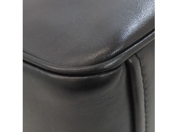 Borsa a Spalla Banana Prada in Pelle di Vitello per Donne Nero - vista 27