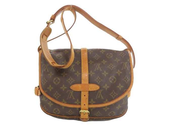 Borsa a Spalla Saumur 30 M42256 di Louis Vuitton Monogramma - vista 2