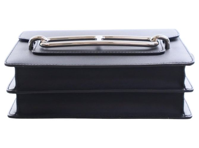 Borsa Roulis 23 Hermès in Evercolor Nero - vista 3