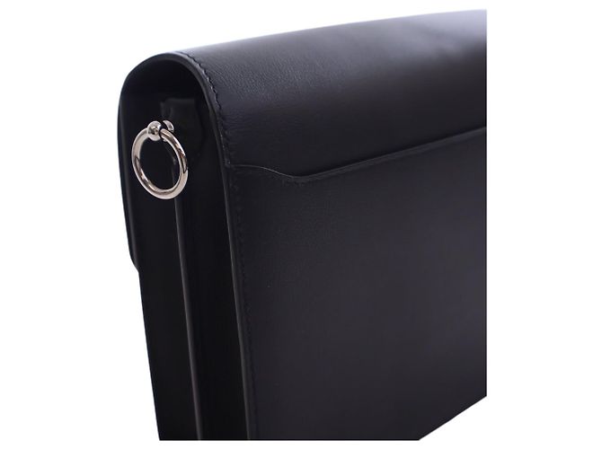Borsa Roulis 23 Hermès in Evercolor Nero - vista 8