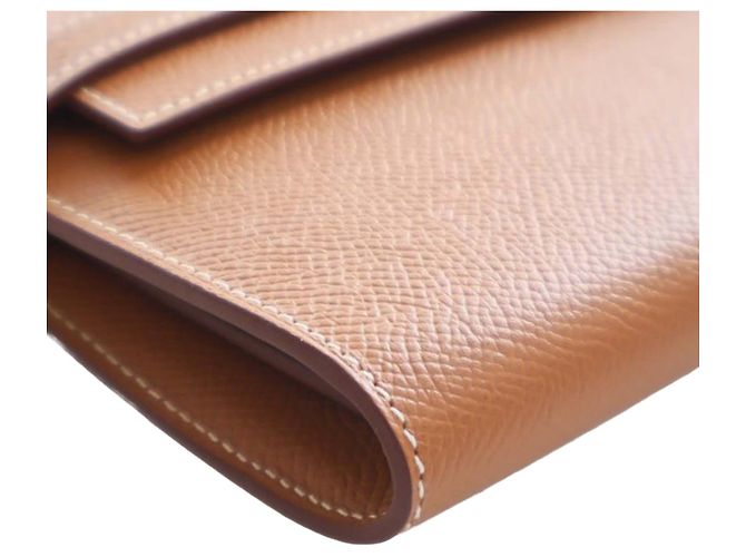 Portafoglio Longo Kelly Epsom Marrone Hermès - vista 10