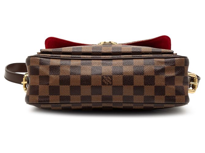Louis Vuitton Marrone Damier Ebene Ravello GM - vista 3