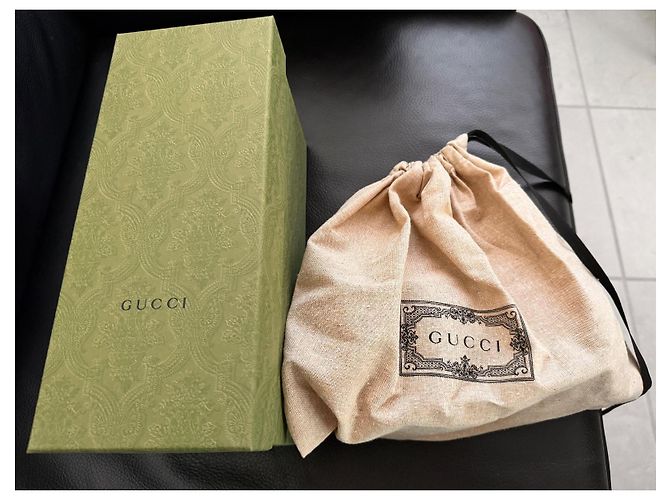 Marmont Gucci GG Löwen Plüschtier Grün Bunt Mehrfarben - Ansicht 7