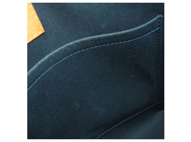 Borsa Bellevue PM Louis Vuitton Blu - vista 8