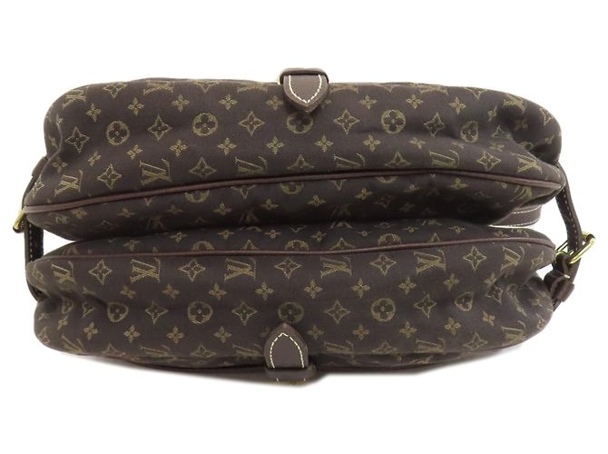Borsa a Spalla Saumur M95227 di Louis Vuitton Marrone - vista 4