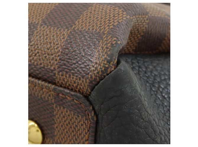 Borsa a mano Normandy N41487 di Louis Vuitton Nero Damier ebene - vista 23
