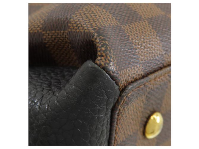 Borsa a mano Normandy N41487 di Louis Vuitton Nero Damier ebene - vista 24