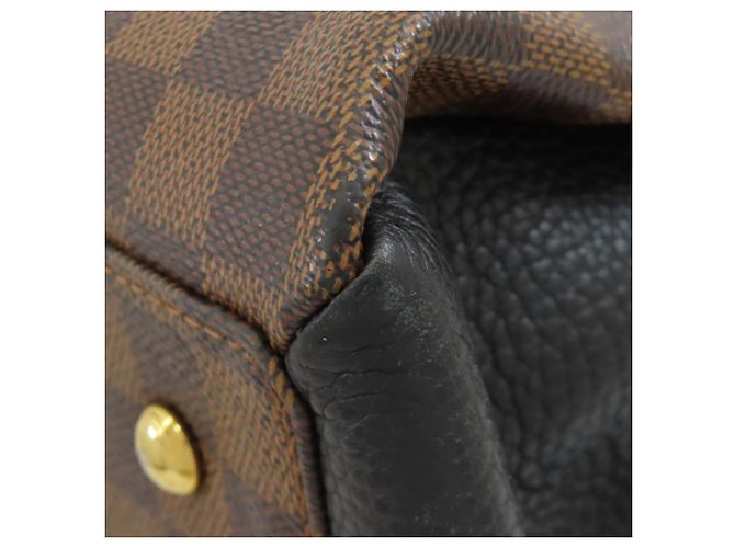 Borsa a mano Normandy N41487 di Louis Vuitton Nero Damier ebene - vista 25