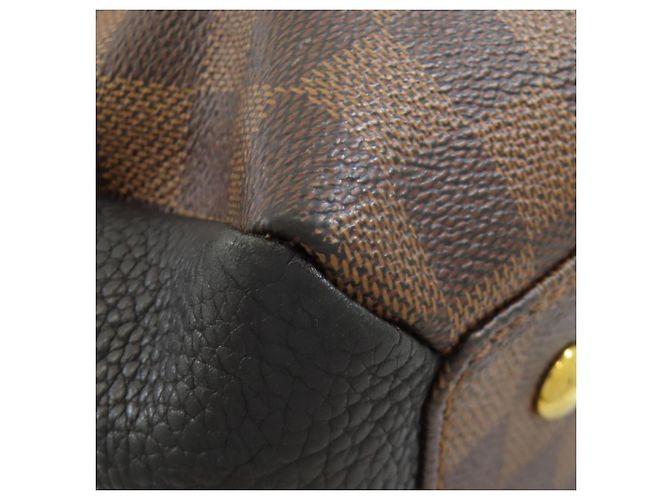 Borsa a mano Normandy N41487 di Louis Vuitton Nero Damier ebene - vista 26