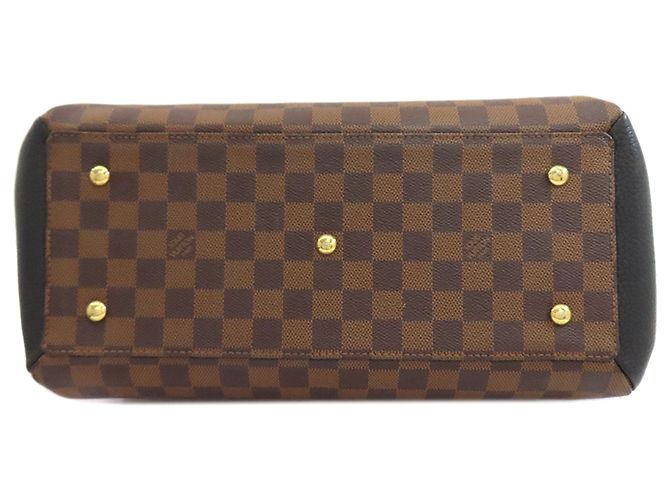 Borsa a mano Normandy N41487 di Louis Vuitton Nero Damier ebene - vista 4