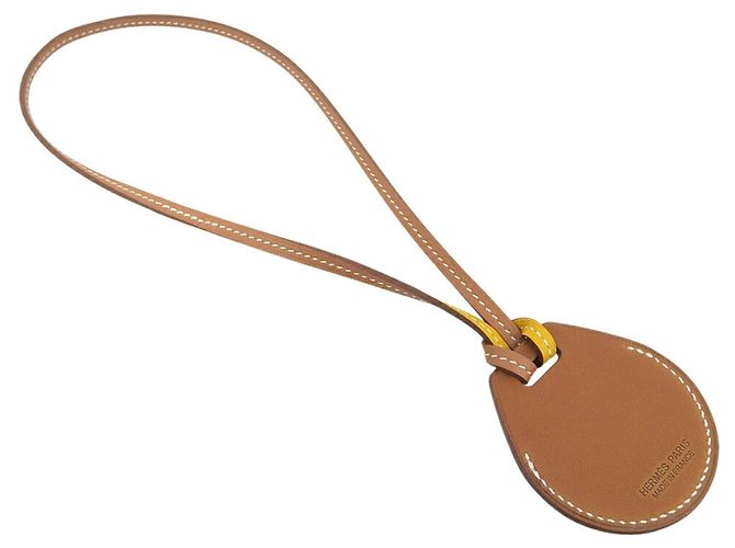 Hermes Hermès Air Tag Two-Tone Leather Strap - view 2