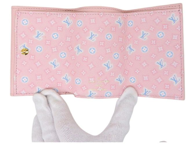 Cartera Rock Mini de tres pliegues Louis Vuitton Rosa - vista 3