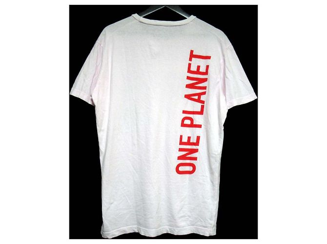 Autre Marque Camiseta de algodón Dsquared2 UNA VIDA UN PLAN Rosa - vista 2